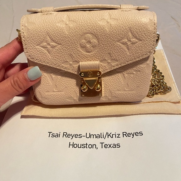 Brandnew LV Micro Metis Beige - Picture 7 of 13